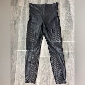 SPANX Black High-Waist Performance Leggings